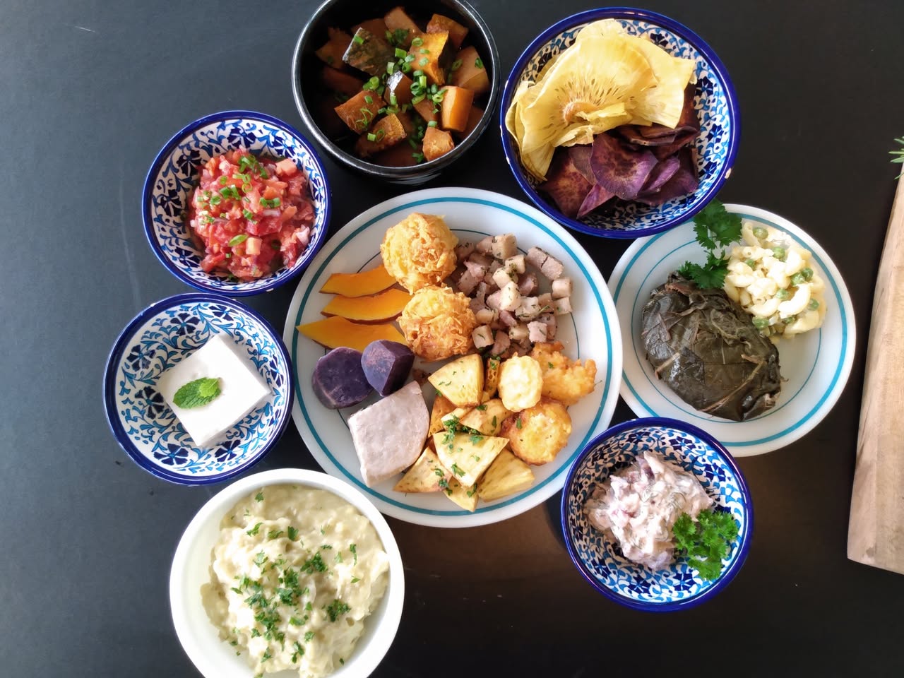 Day 219: Today I prepared a variety of local starches with the Ulu Co-op's Elima sampler.